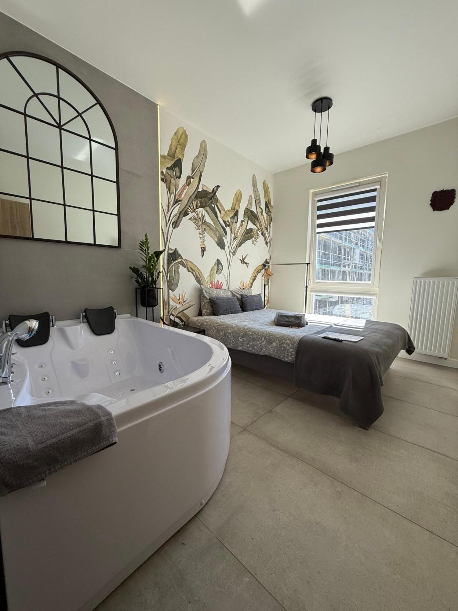 Jacuzzi Apartamenty Gdansk - Relax Apartments Buitenkant foto